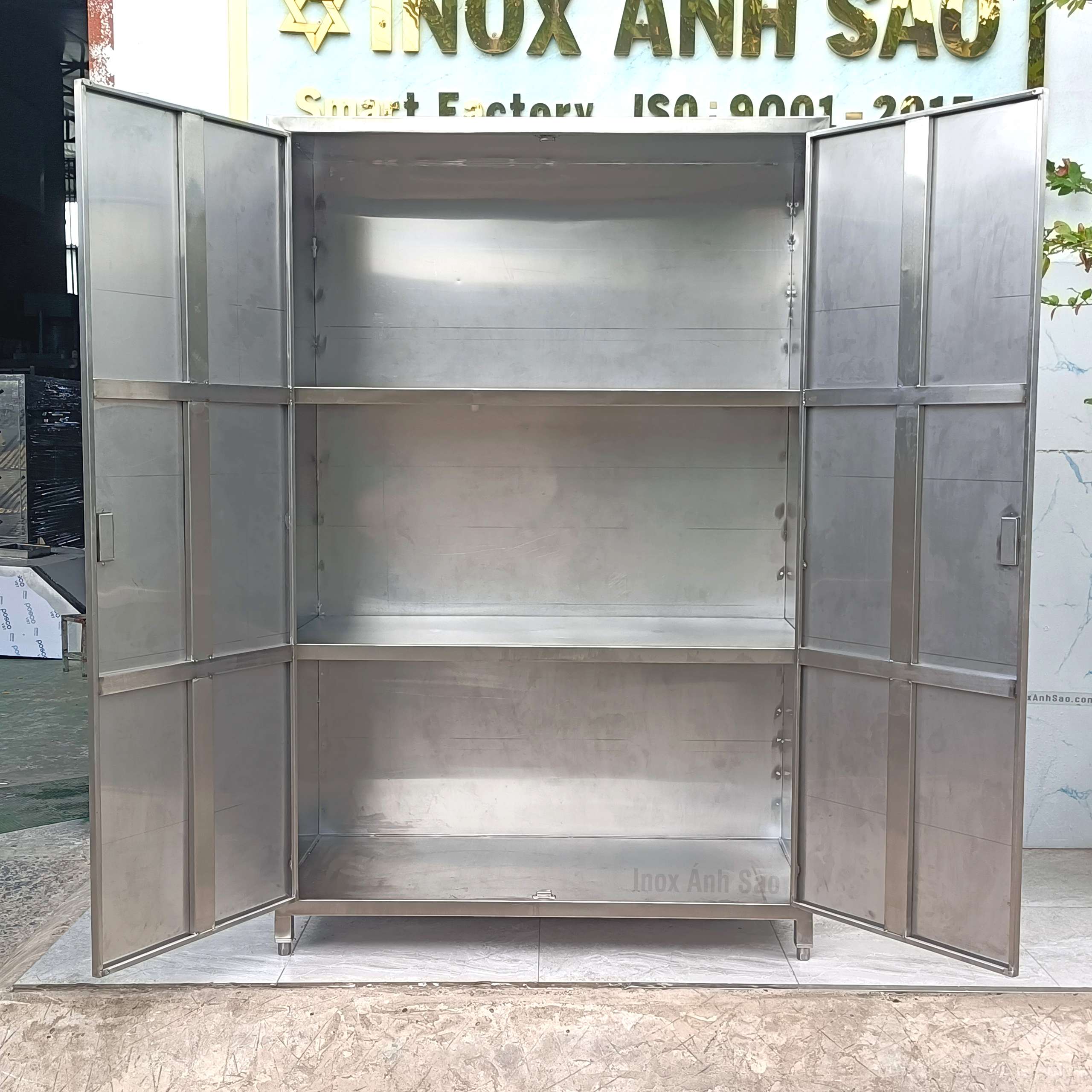 TỦ INOX 3 NGĂN B70 | ykP | Công Ty TNHH INOX Ánh Sao