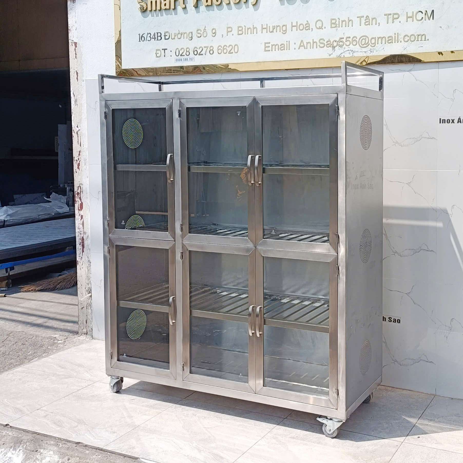 TỦ CHÉN INOX 304 B31 | sdF | Công Ty TNHH INOX Ánh Sao