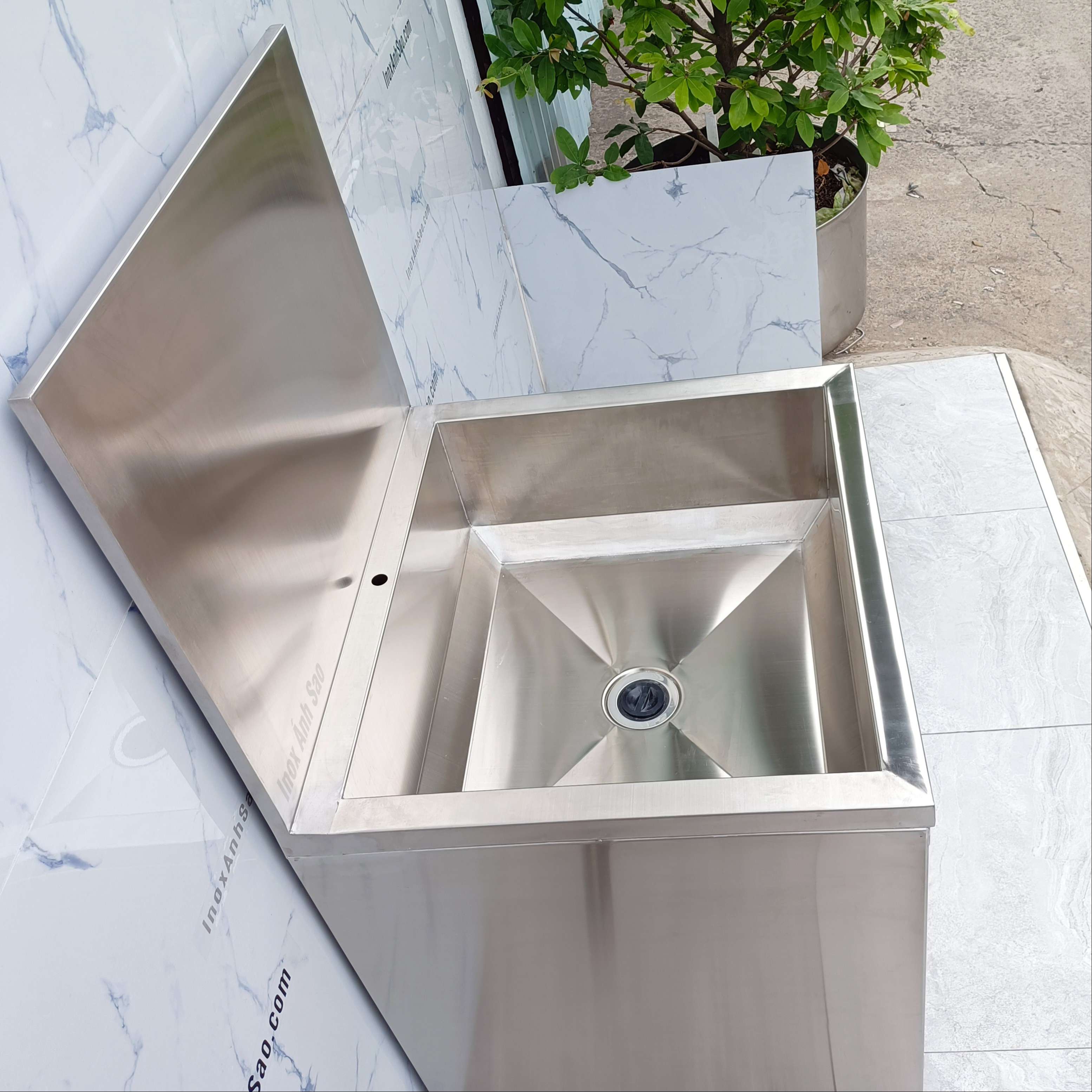 TỦ BỒN RỬA INOX 304 B05 | hLR | Công Ty TNHH INOX Ánh Sao