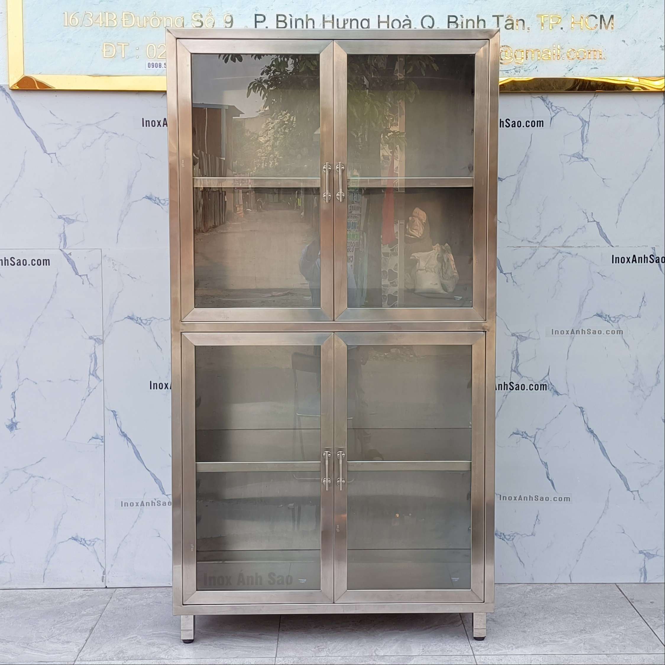 TỦ INOX 304 Y34 | b6l | Công Ty TNHH INOX Ánh Sao